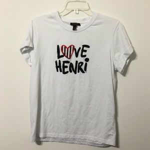 Henri Bendel “LOVE HENRI” T-Shirt Size S/M